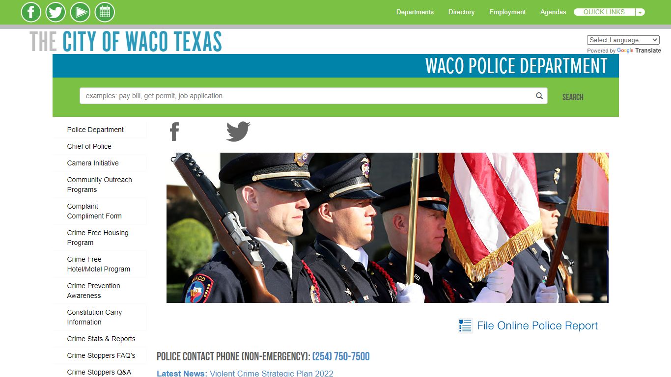 Waco Police Department - City of Waco, Texas